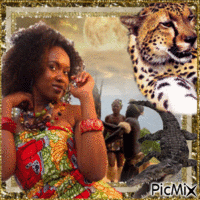 afrique animerad GIF