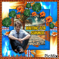 {☼}Sterling Knight - Waiting for Summer{☼} - Free animated GIF