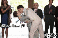 Mariage de Blair et Chuck - Ilmainen animoitu GIF