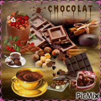 cioccolata calde - GIF animé gratuit