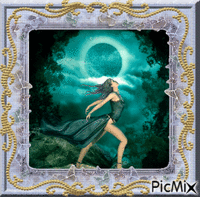 Hada de luna - Ingyenes animált GIF