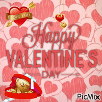 Happy Valentine’s Day - GIF animado gratis