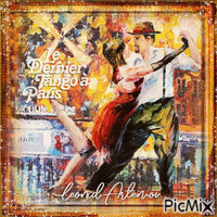 Leonid Artemov Paris tango dance - Bezmaksas animēts GIF