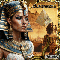 Reina cleopatra - Darmowy animowany GIF