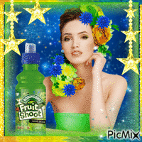 fruit drink - GIF animé gratuit