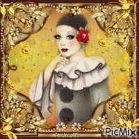Pierrot.../ Contest - Free animated GIF
