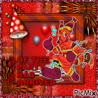 [#]The Life of the Party has Arrived[#] GIF animado