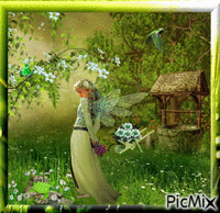 Landscape in green - Darmowy animowany GIF