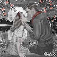 Vintage couple-contest - Bezmaksas animēts GIF