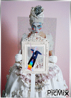 Queen of clowns.. animowany gif