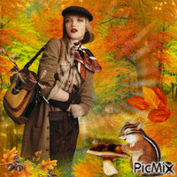 Herbst automne autumn - Free animated GIF