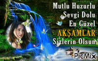 mutlu akşamlar - Бесплатный анимированный гифка