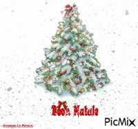 Buon Natale animovaný GIF