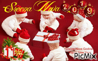 Srecna Nova 2019 Godina - Δωρεάν κινούμενο GIF
