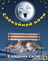 спокойной ночи - Ingyenes animált GIF