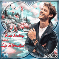 Keep Smiling - Life Is Beautiful 动画 GIF