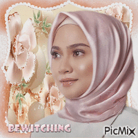 Porträt einer muslimischen Frau