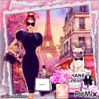 concours : Parfum de Paris - Бесплатный анимированный гифка