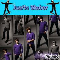 Justin Bieber - Animovaný GIF zadarmo