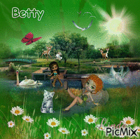Bon retour parmie nous Betty ♥♥♥ animowany gif