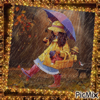 Orage d'automne - Free animated GIF