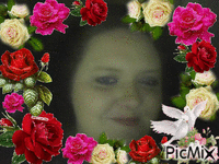 roses GIF animado