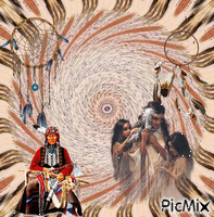 amerindiens - Бесплатный анимированный гифка