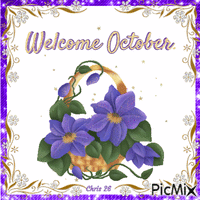Welcome October