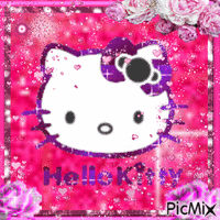 Hello Kitty Gif Animado