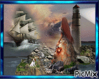 Lighthouse keepers daughter - Ilmainen animoitu GIF