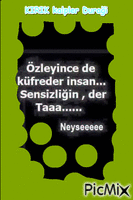 SENSİZLİK - 免费动画 GIF