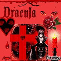 Граф Дракула - Безплатен анимиран GIF