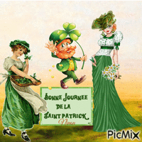 Saint Patrick ! animēts GIF