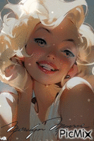 Monroe animovaný GIF