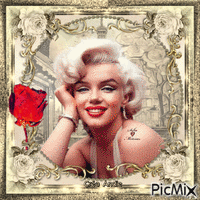 Marilyn Monroe, Actrice américaine animēts GIF