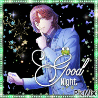 good night reiji kotobuki animovaný GIF