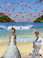 Les mariés d'Hawai - Animovaný GIF zadarmo