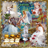 Angels. - Free animated GIF