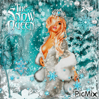 The snow queen - GIF animasi gratis