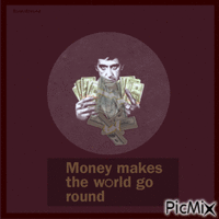 Geld regiert die Welt animasyonlu GIF