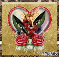 Angel Heart animuotas GIF