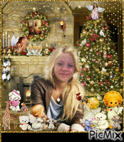Jessica's Merry Christmas geanimeerde GIF