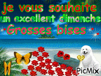 excellent dimanche - Darmowy animowany GIF