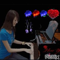 Piano - Безплатен анимиран GIF