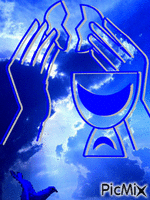 Azul animuotas GIF