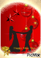 New Year wishes from Poland GIF animé