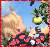 Apple Picking! - GIF animé gratuit