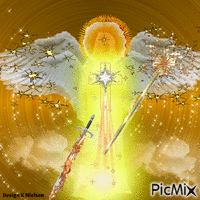 Archangel Gabriel - GIF animé gratuit