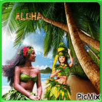 Aloha - GIF animé gratuit