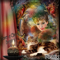 Have a great evening with a nice friend animált GIF